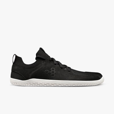 Vivobarefoot Primus Knit Lux - Naisten Vapaa-Ajankengät Mustat - SFD139506